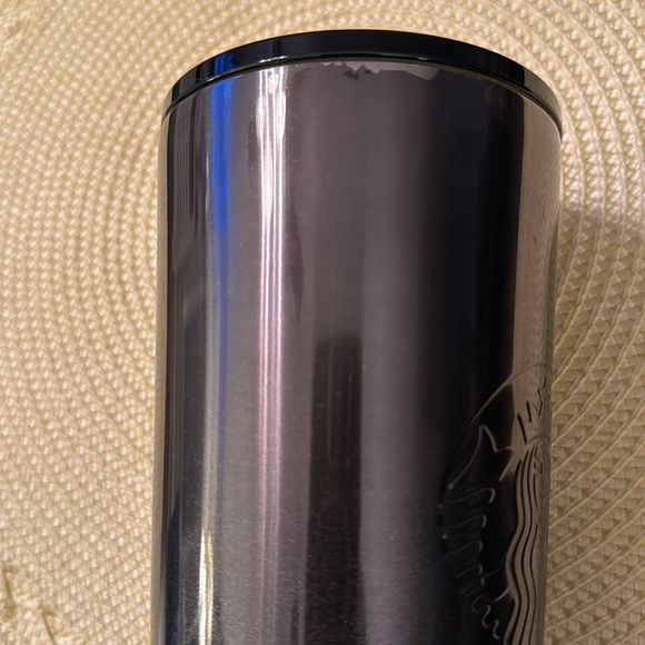 Starbucks | Black Gray Ombre Glitter Venti Tumbler - Picture 2 of 4
